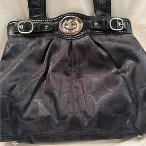 Used Black Coach Women’s Bag